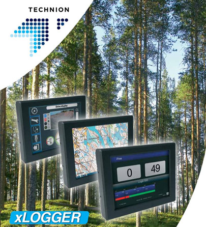 Technion Harvester Steuerungssystem xLOGGER