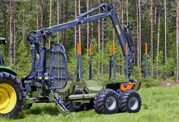 Farma Holzrückewagen Doppelrahmen T12 G2 Professional